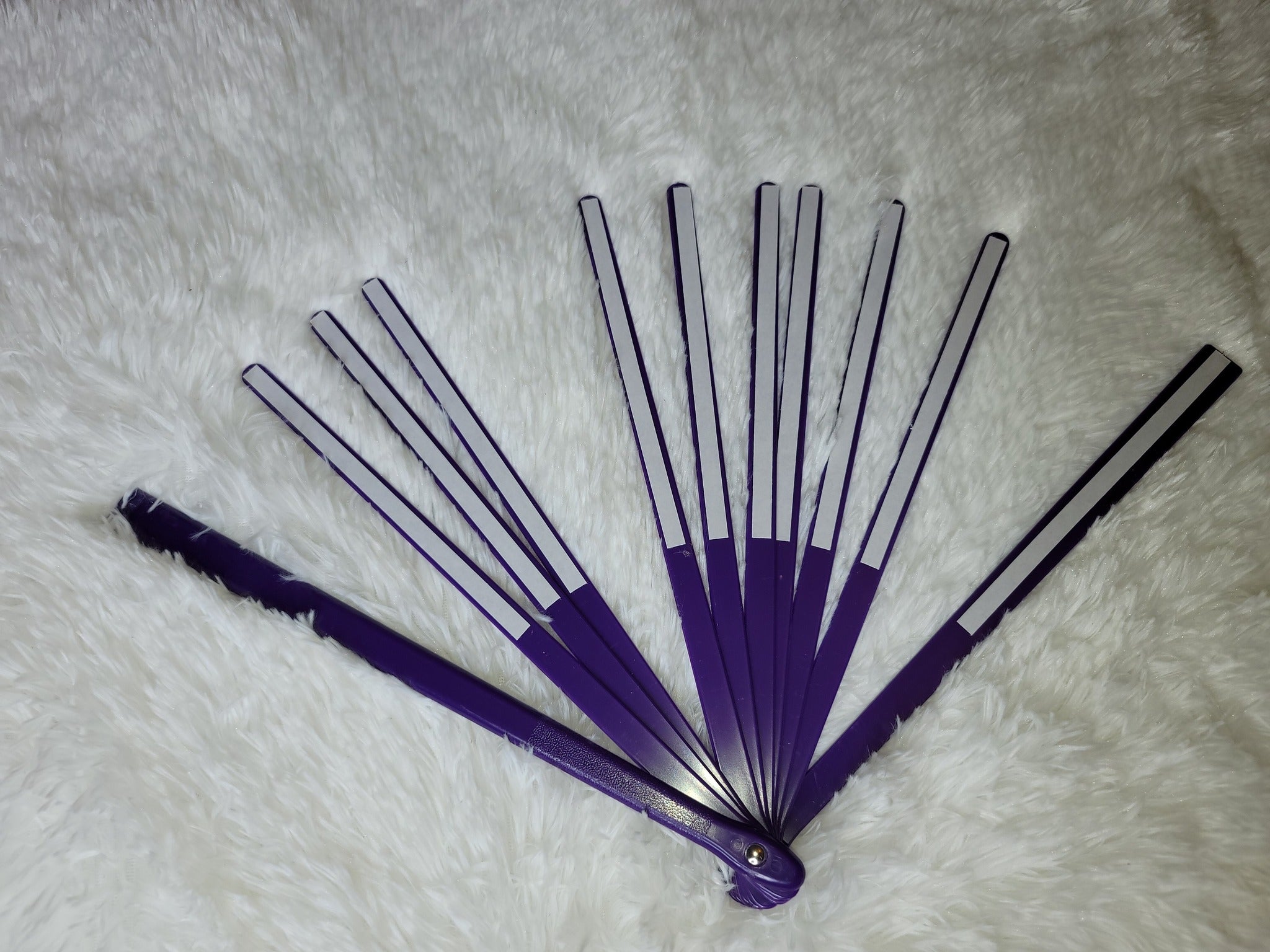 Colored Ribs Sublimination Ready - 13in Blank With Pre-Taped Ribs AND White Fabric - BrandingStudio314