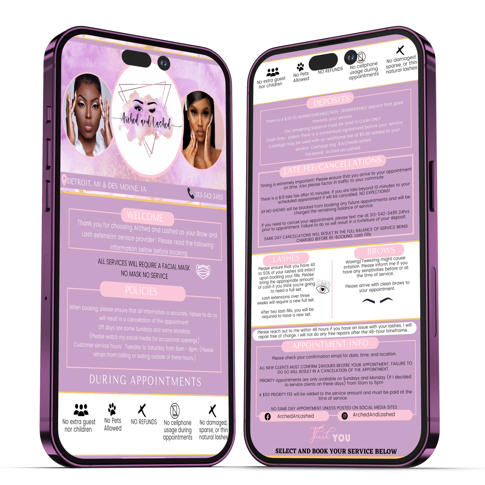 LILAC & PINK DESIGN - BrandingStudio314