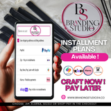 Colored Ribs Sublimination Ready - 13in Blank With Pre-Taped Ribs AND White Fabric - BrandingStudio314