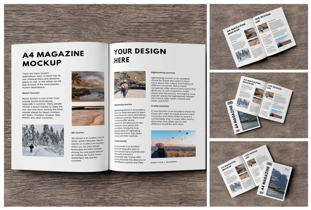 PSD Magazine Mockup Files – Professional, Customizable, and High-Quality - BrandingStudio314