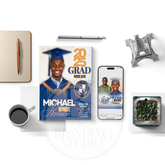 2025 Grad 8 PAGE Book CANVA TEMPLATE - BrandingStudio314