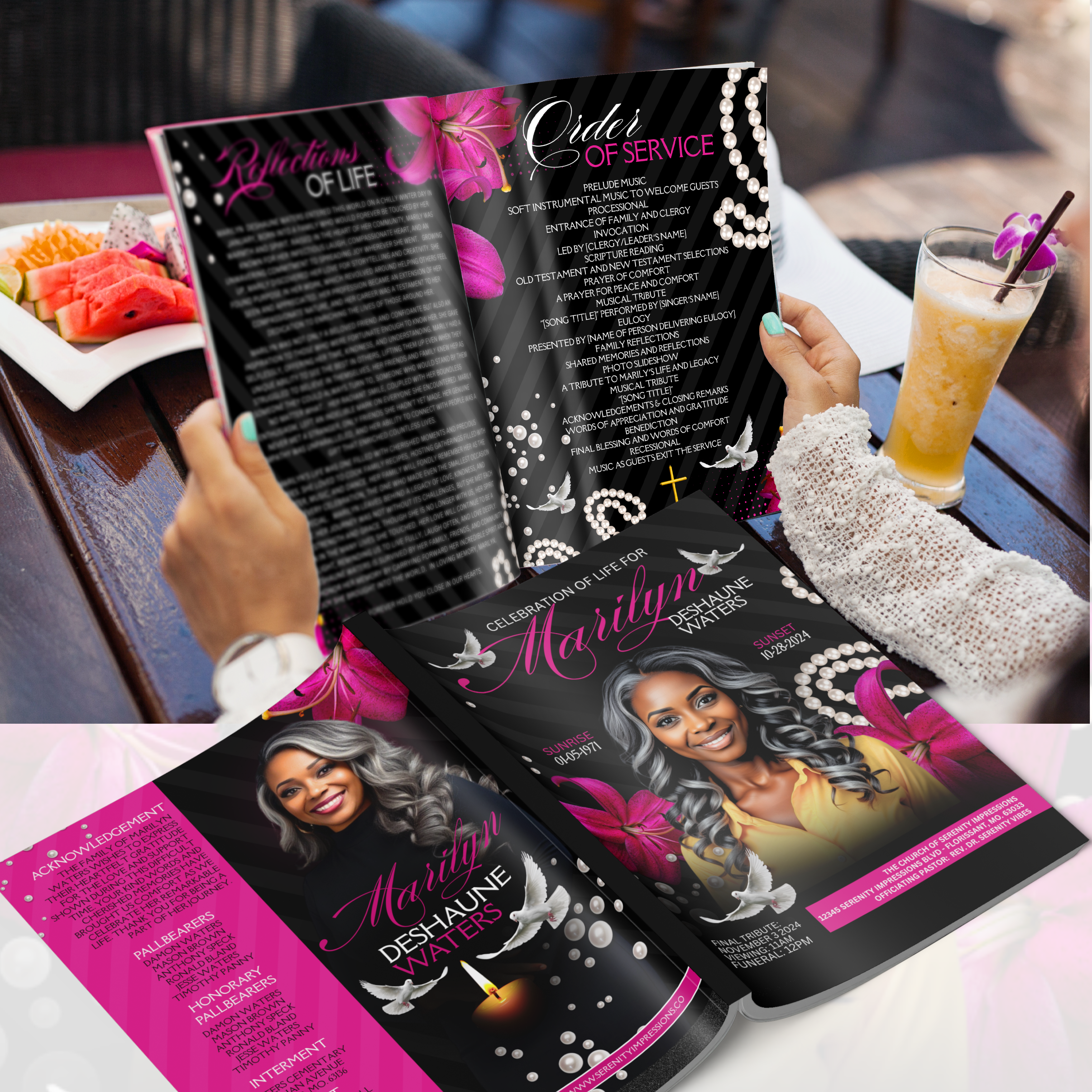 Create Meaningful Obituary Designs In Canva with Trey – Group Session - BrandingStudio314