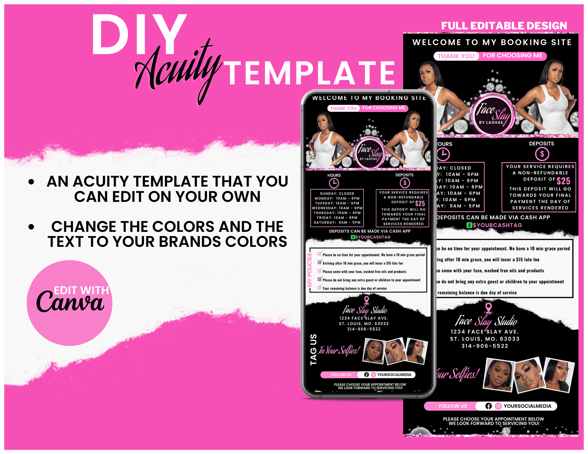 DIY ACUITY TEMPLATE - BrandingStudio314